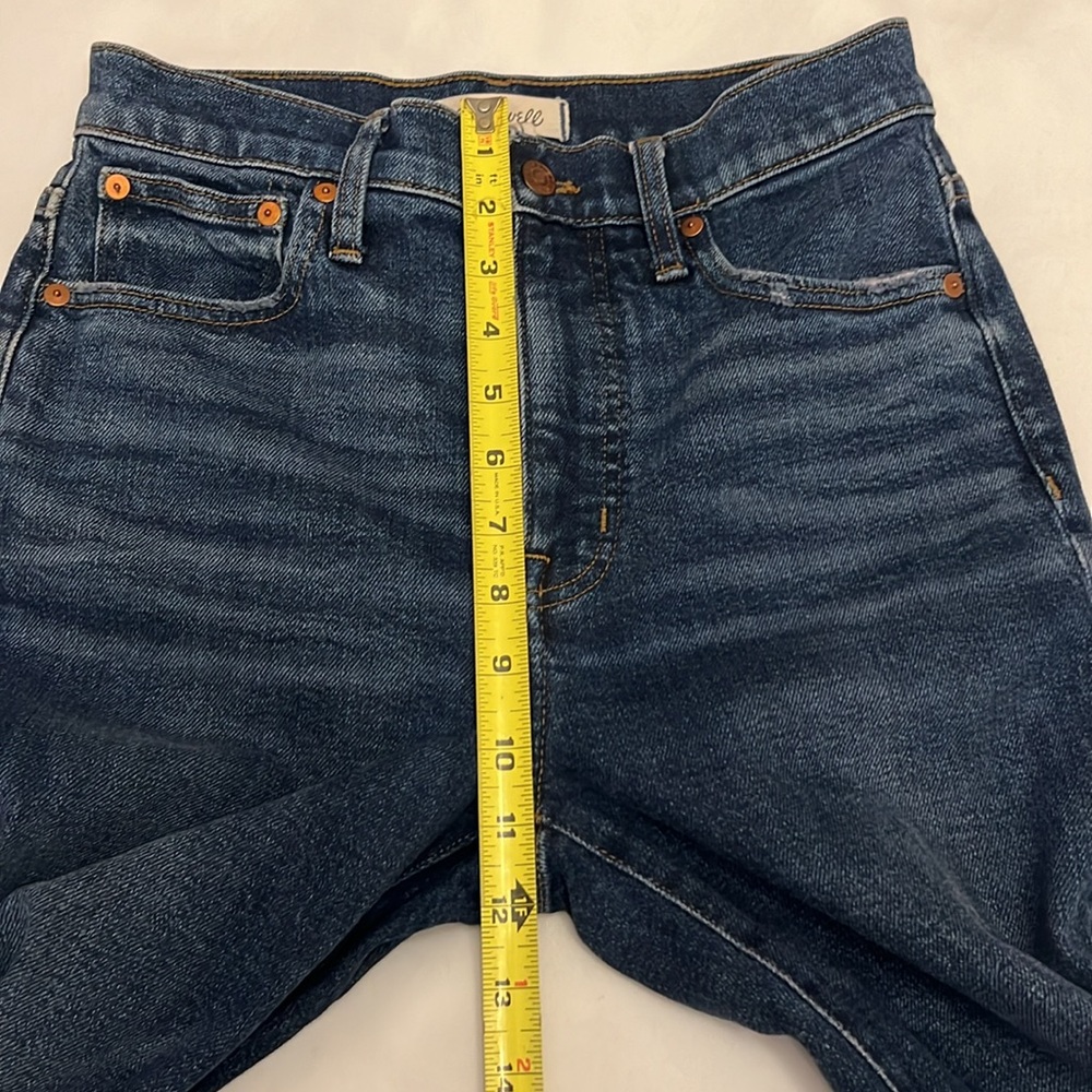 Madewell slim Demi boot jeans size 26 T - Picture 12 of 14